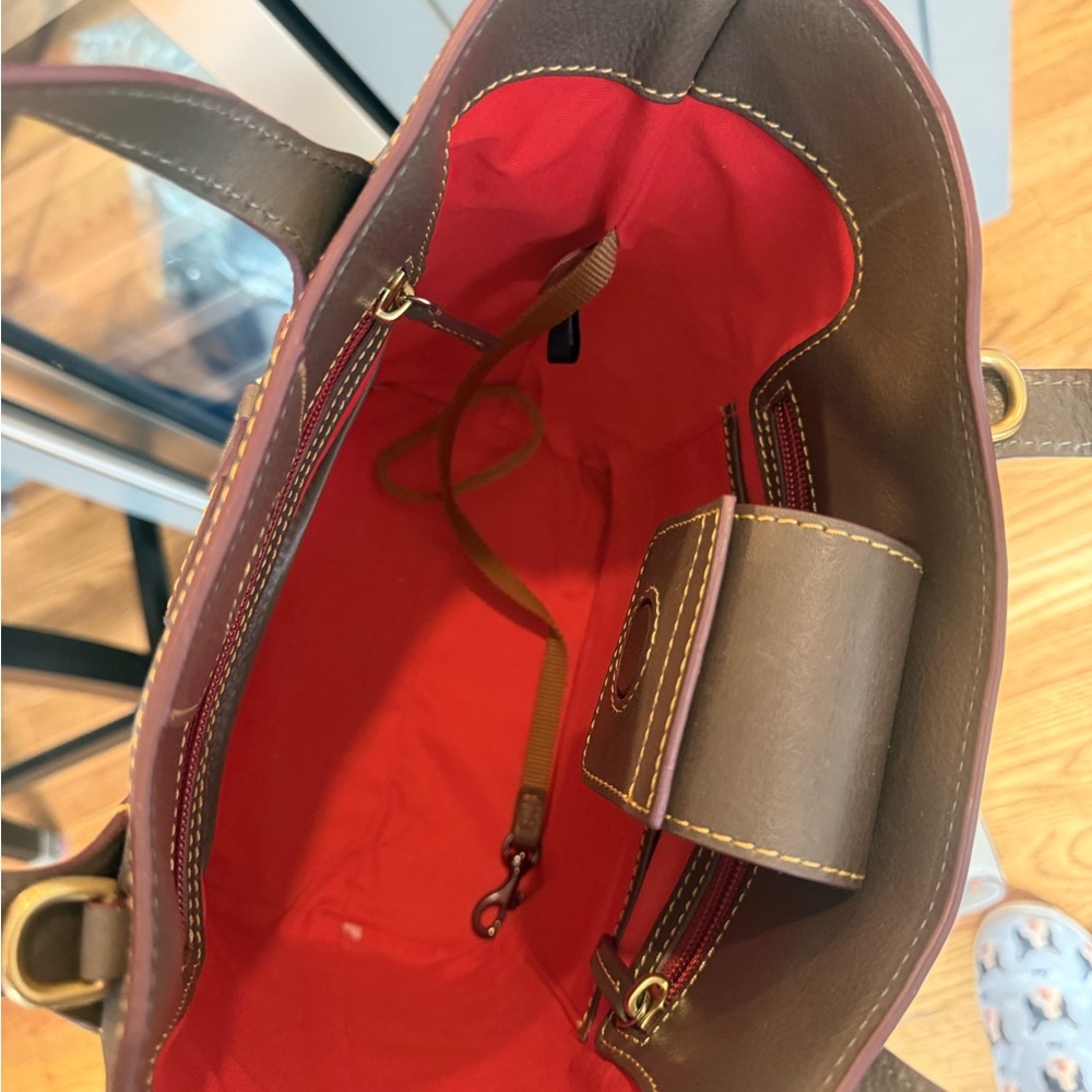 Dooney & Bourke Florentine Brinley in charcoal - Picture 8 of 10